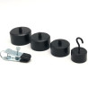 The Red Set de Poids pour Seins / Ballstretcher 1000g:  100g / 200g / 300g / 400g